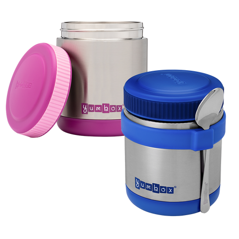 Zuppa Stainless Steel Triple Wall Insulated Food Jar W/ Spoon 420ml