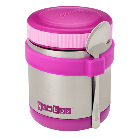 Zuppa Stainless Steel Triple Wall Insulated Food Jar W/ Spoon 420ml