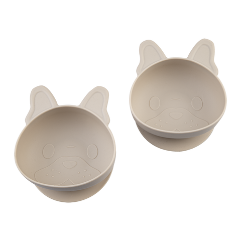 Luxe Silicone Suction Bowls 2 Pack