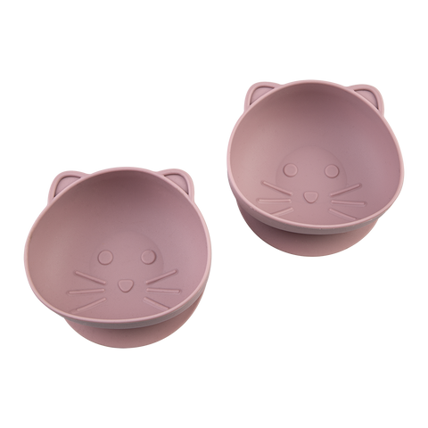 Luxe Silicone Suction Bowls 2 Pack