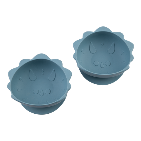 Luxe Silicone Suction Bowls 2 Pack