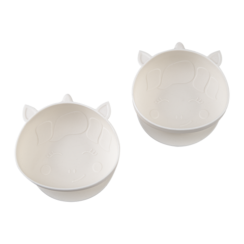 Luxe Silicone Suction Bowls 2 Pack