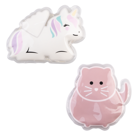 Luxe Gel Ice Packs Set 2 - Unicorn & Cat