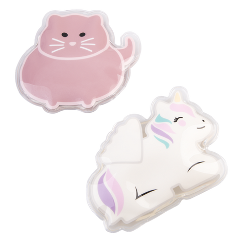 Luxe Gel Ice Packs Set 2 - Unicorn & Cat