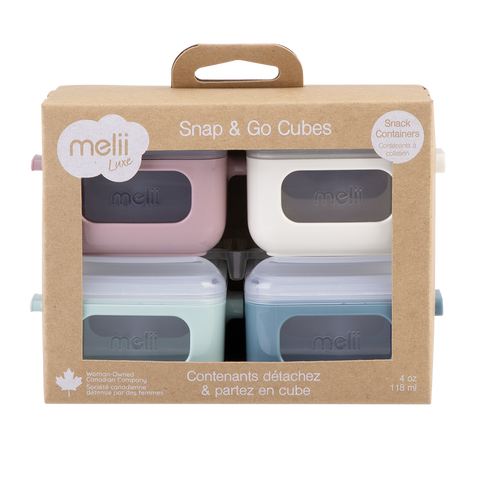 Luxe Snap & Go Cubes Set 4 (4oz/120ml)