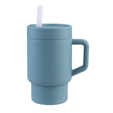 Luxe Silicone Tumbler W/ Straw 265ml