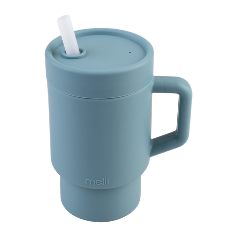 Luxe Silicone Tumbler W/ Straw 265ml