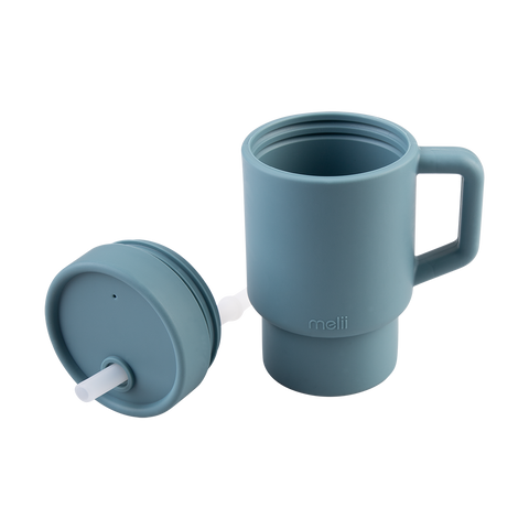 Luxe Silicone Tumbler W/ Straw 265ml