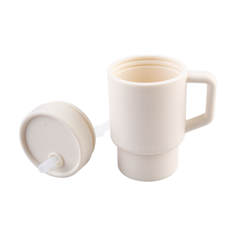 Luxe Silicone Tumbler W/ Straw 265ml