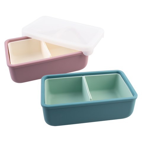 Luxe Silicone Bento with  Silicone Dividers 700ml