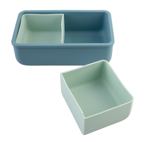 Luxe Silicone Bento with  Silicone Dividers 700ml