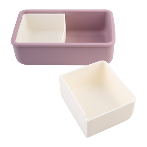 Luxe Silicone Bento with  Silicone Dividers 700ml