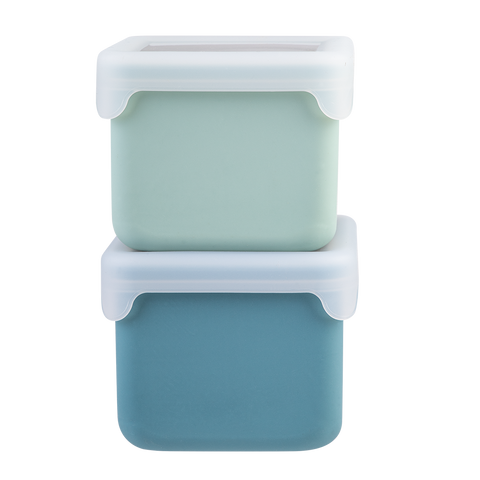 Luxe Silicone Snack Containers 236ml Set of 2