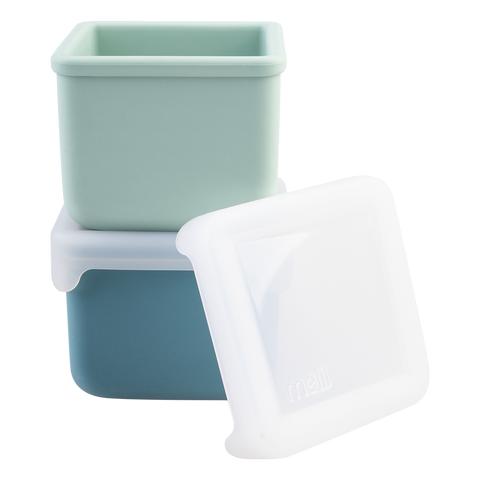 Luxe Silicone Snack Containers 236ml Set of 2