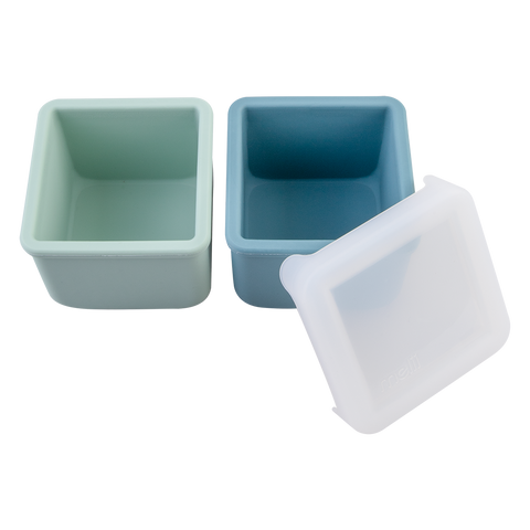 Luxe Silicone Snack Containers 236ml Set of 2