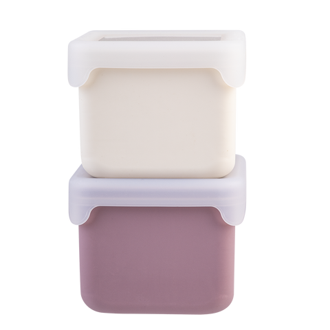 Luxe Silicone Snack Containers 236ml Set of 2
