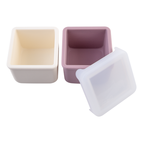 Luxe Silicone Snack Containers 236ml Set of 2