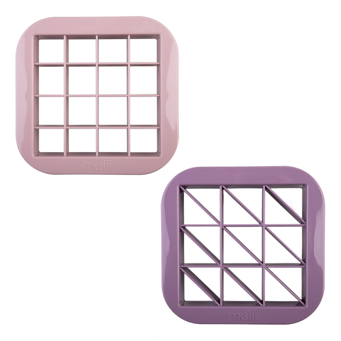 Luxe Bite Size Sandwich Cutters Set 2 - Blue & Mint