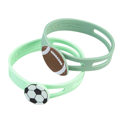 Luxe Silicone Wrap Bands - Sports Balls