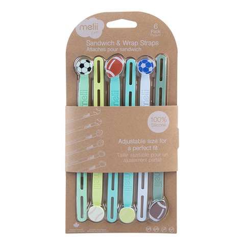 Luxe Silicone Wrap Bands - Sports Balls