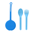 Omiepod 3 Piece Cutlery Set / Bubble Pink