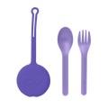 Omiepod 3 Piece Cutlery Set / Bubble Pink