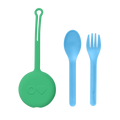 Omiepod 3 Piece Cutlery Set / Bubble Pink