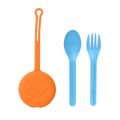 Omiepod 3 Piece Cutlery Set / Bubble Pink