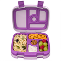 Kid's Leak-Proof Bento Lunch Box - Purple / Purple