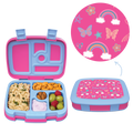 Kid'S Prints Leak Proof Bento Lunch Box - Rainbows & Butterflies / Rainbows/Butterflies
