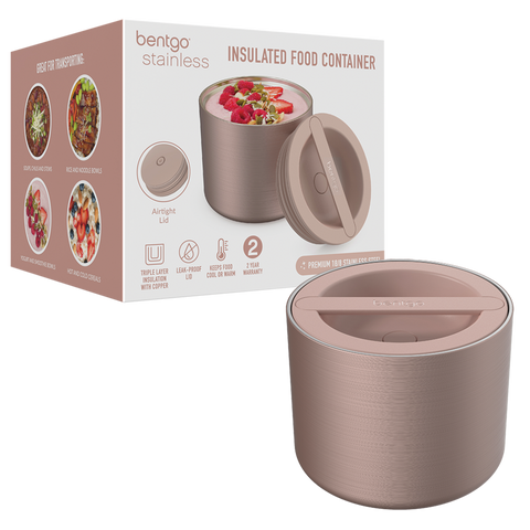 Bentgo Stainless Steel Insulated Food Container 560ml - 3 Colors