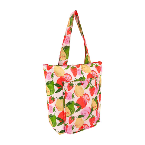 Insulated Folding Market Tote Assorted