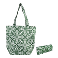 Insulated Market Tote / Bohemian Green