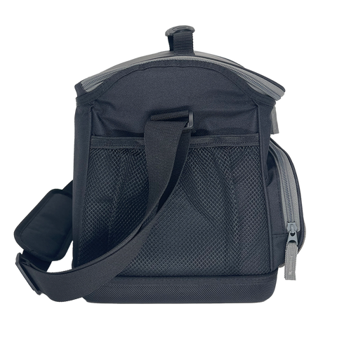 Rugger Insulated Lunch Bag - Black Silver