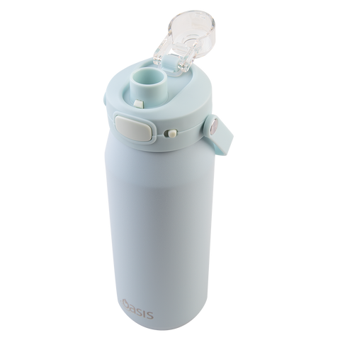 Ceramic Lined Stainless Steel Triple Wall Insulated 'Capri' Drink Bottle W/ Quick Release Lid 750ml
