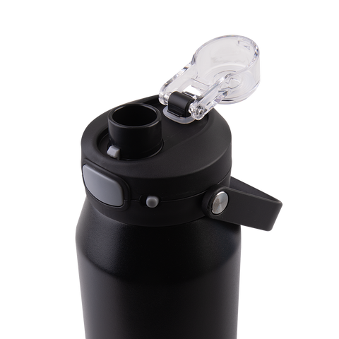 Ceramic Lined Stainless Steel Triple Wall Insulated 'Capri' Drink Bottle W/ Quick Release Lid 1l