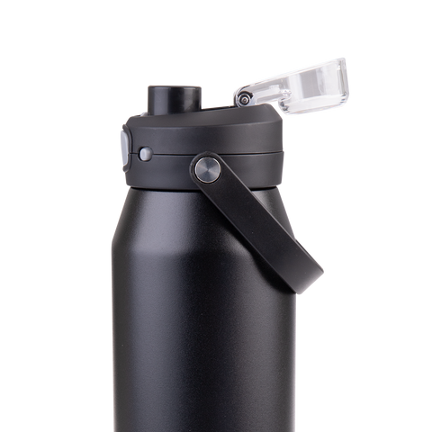 Ceramic Lined Stainless Steel Triple Wall Insulated 'Capri' Drink Bottle W/ Quick Release Lid 1l