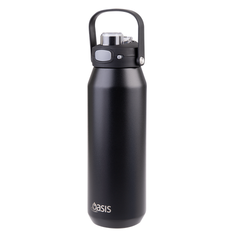 Ceramic Lined Stainless Steel Triple Wall Insulated 'Capri' Drink Bottle W/ Quick Release Lid 1l