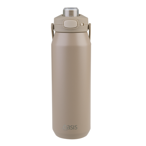 Ceramic Lined Stainless Steel Triple Wall Insulated 'Capri' Drink Bottle W/ Quick Release Lid 1l