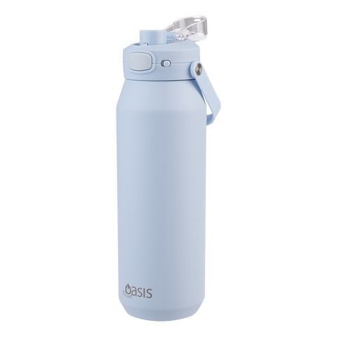 Ceramic Lined Stainless Steel Triple Wall Insulated 'Capri' Drink Bottle W/ Quick Release Lid 1l