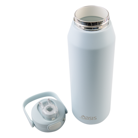 Ceramic Lined Stainless Steel Triple Wall Insulated 'Capri' Drink Bottle W/ Quick Release Lid 1l