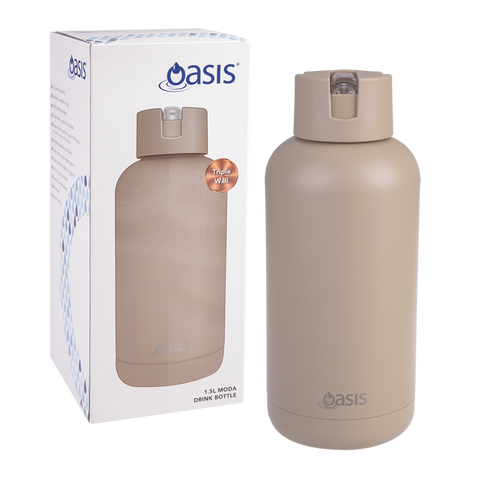 Ceramic Lined Stainless Steel Triple Wall Insulated Drink Bottle - 1.5L(8 Colors)
