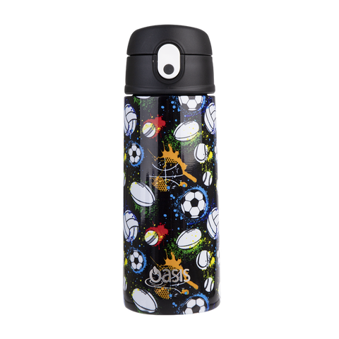Kid's Drink Bottle with Sipper - 550ml (8 Colours)