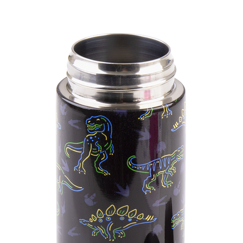 Stainless Steel Double Wall Insulated Kid's Drink Bottle with Sipper Straw 550ml