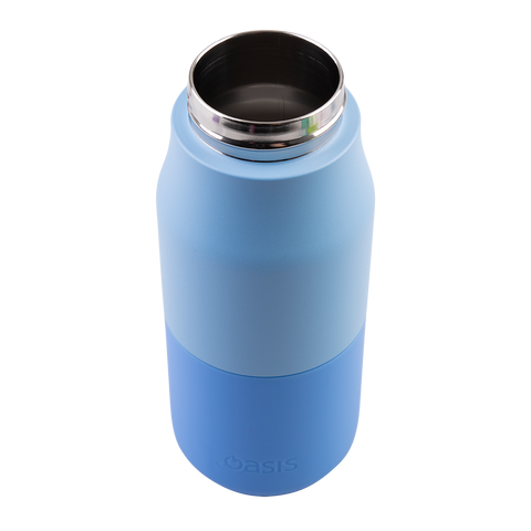 Stainless Steel Double Wall Insulated 'Jnr' Drink Bottle W/ Sipper 400ml