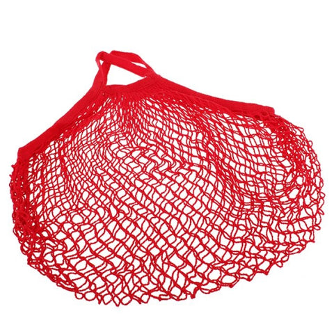 Cotton String Bag Short Handle - 8 Colors