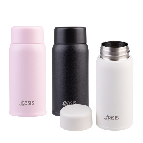 Stainless Steel Double Wall Insulated 'Mini-Mini' Drink Bottle 150ml