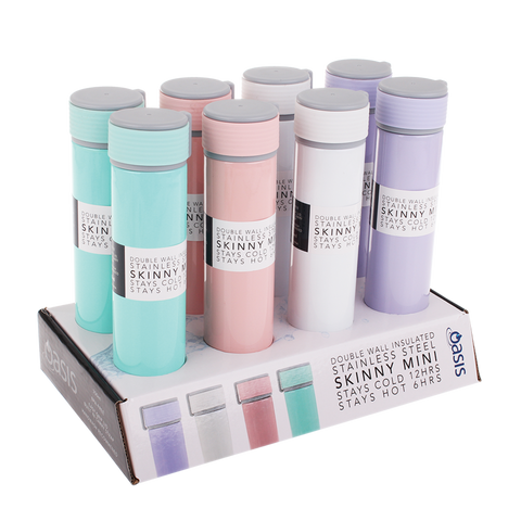 Stainless Steel Hydration - 250ml Skinny Mini - Assorted