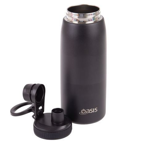Stainless Steel Double Wall Insulated Sports Bottle W/ Screw Cap 780ml