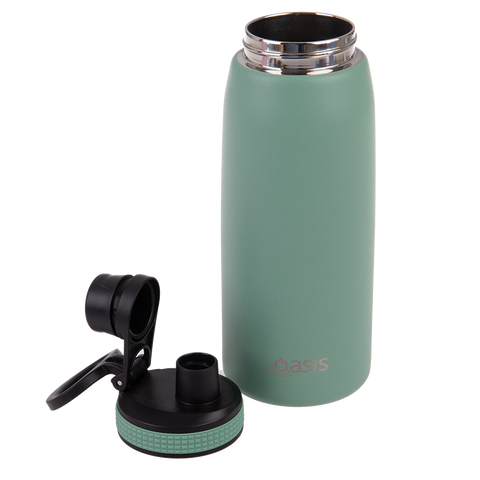 Stainless Steel Double Wall Insulated Sports Bottle W/ Screw Cap 780ml